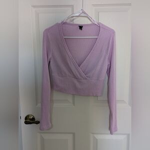 Wild Fable Lavender Crop Top